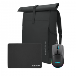 SmartPack: Notebook LOQ (Backpack IdeaPad Gaming Modern+Mouse Lenovo LEGION M210 RGB+MousePad Lenovo LEGION Gaming)